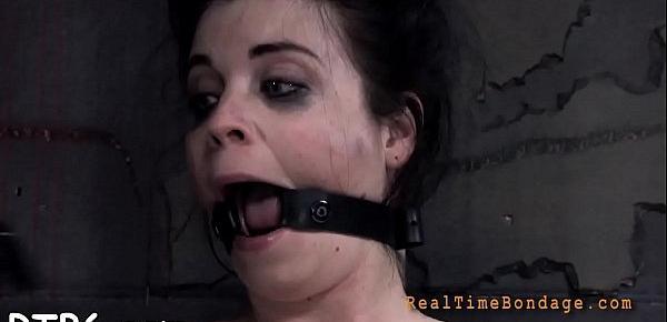  Gagged and bounded for castigation